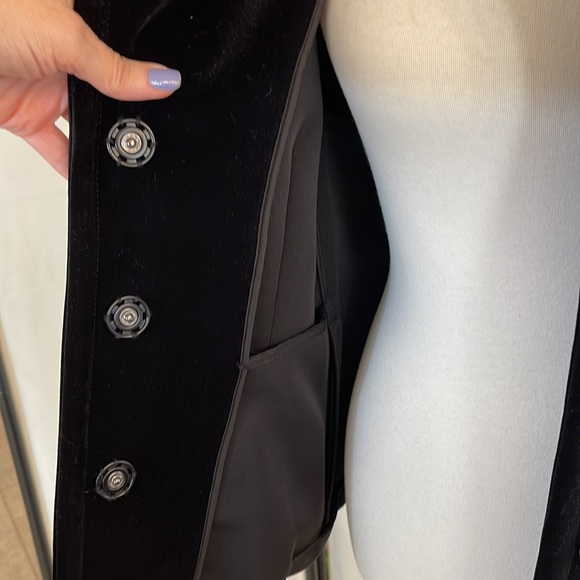 Donna Karan Black Jacket Size Medium NWT - Picture 9 of 17